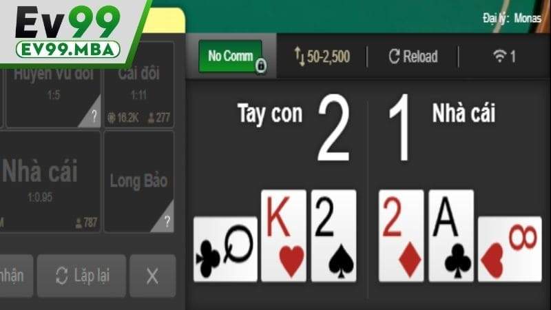 Trong baccarat online tổng lá bài gần 9 điểm sẽ dành chiến thắng