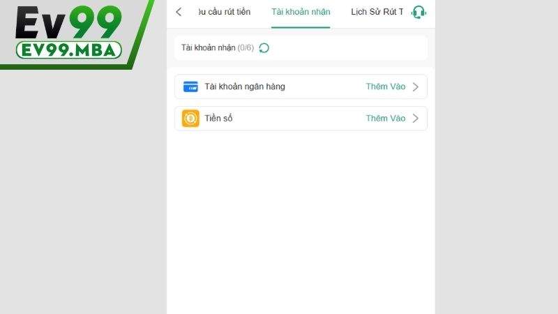 Xác minh ngân hàng trước khi rút tiền