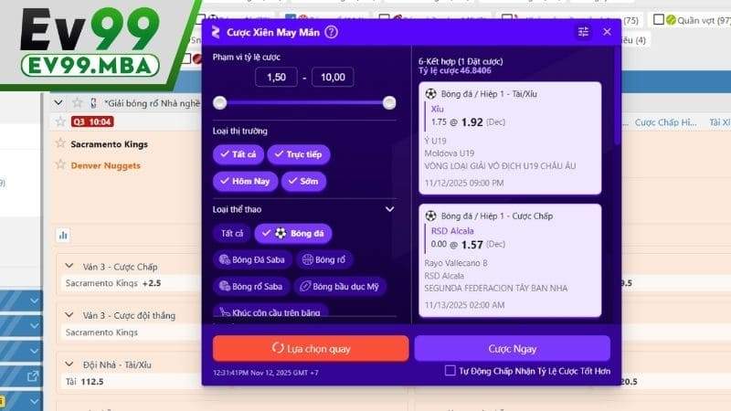 Các cửa đặt cược trong cá cược bóng rổ