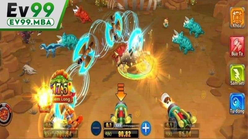 Giao diện và quy tắc trong trò chơi Chuyên Gia Săn Rồng