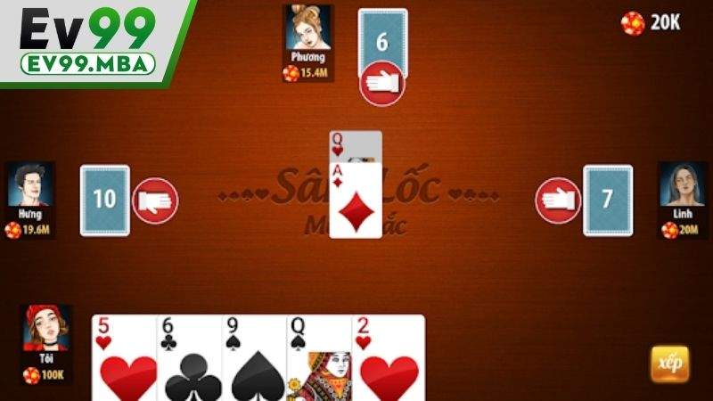 Luật chơi cơ bản trong bài sâm lốc online tại EV99