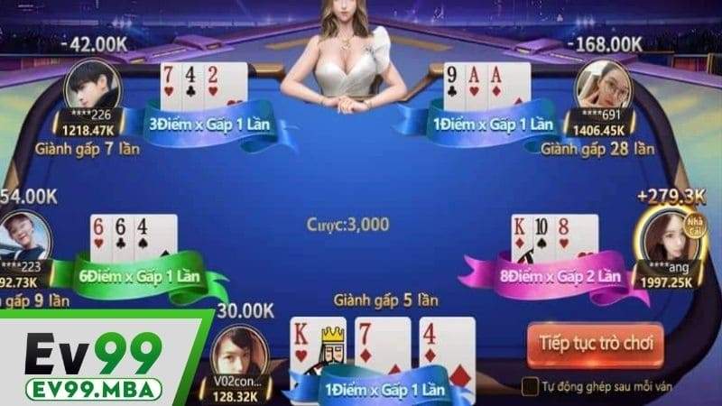 Mở bài và so điểm để nhận phần thưởng