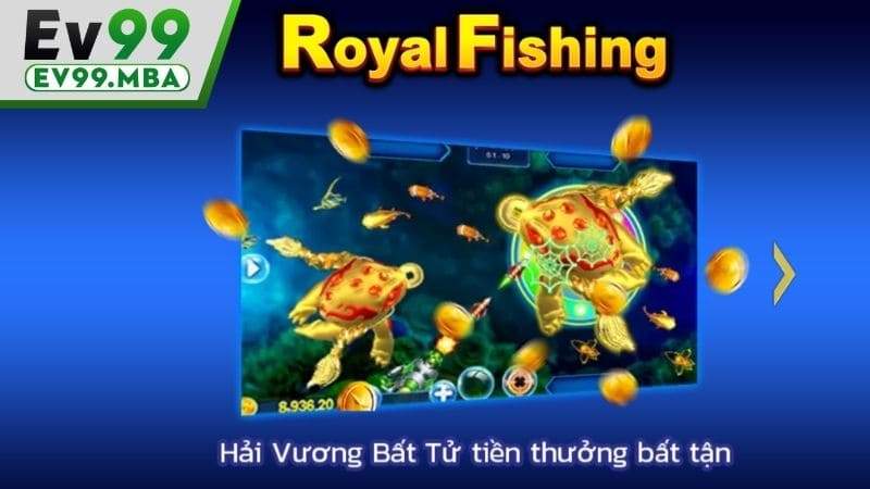 Tiền Long Đánh Cá là tựa game được lấy cảm hứng từ đại dương huyền bí