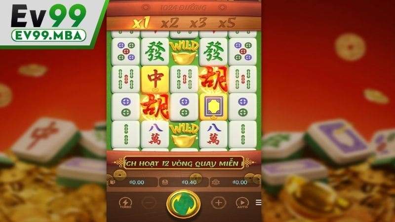 Giao diện game nổ hũ Đường Mạt Chược dễ sử dụng