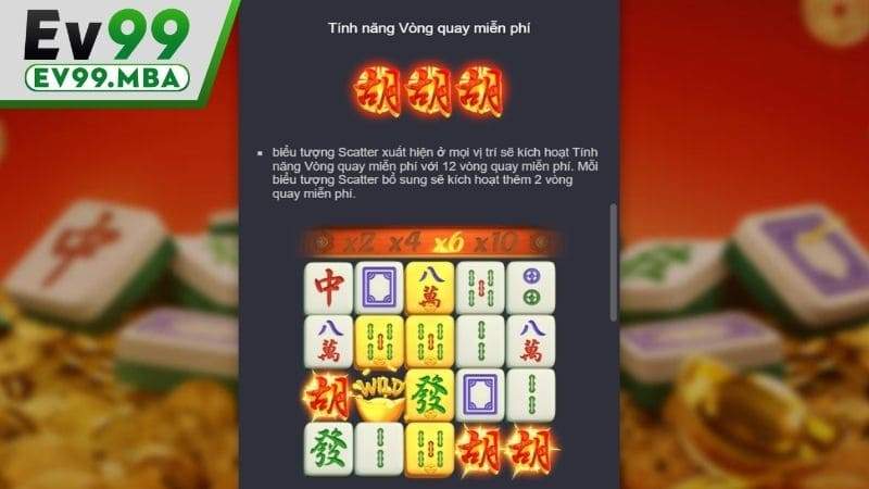 Vòng quay miễn phí giúp bạn thêm cơ hội trúng thưởng