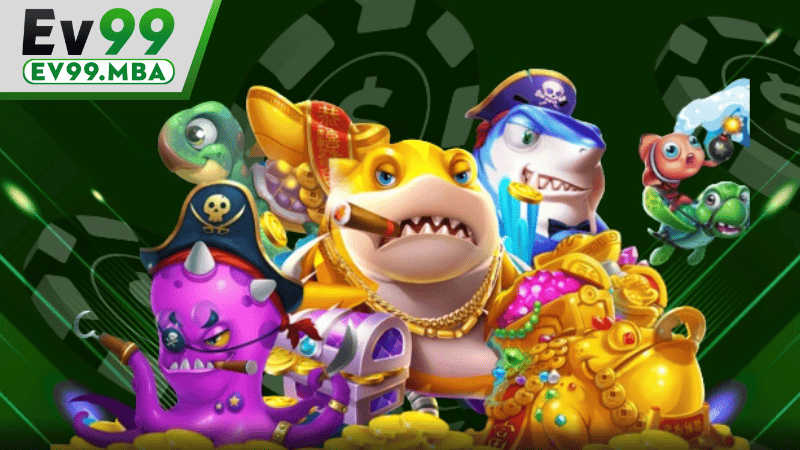 Bắn cá EV99 cung cấp nhiều tựa game bắn cá đa chủ đề