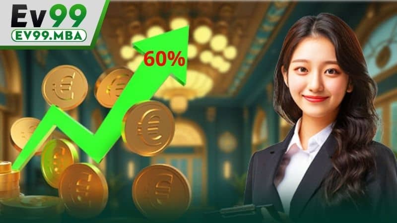 Hoa hồng nhận được khi làm đại lý EV99 lên đến 60%